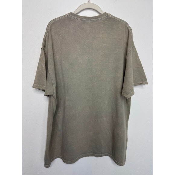 Nirvana XL Tie Dye Smiley T-Shirt Gray Mineral Wash Cotton Short Sleeve NWOT - Picture 6 of 7